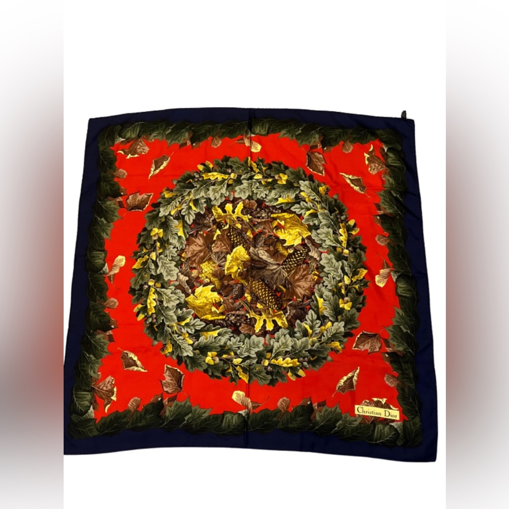 Christian Dior Silk Scarf with Dust Bag